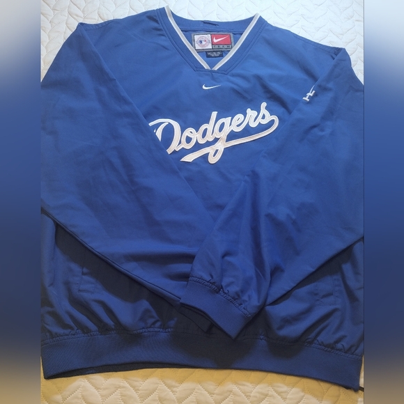Vintage Nike Blue Dodgers Men's Sweater - Picture 3 of 8